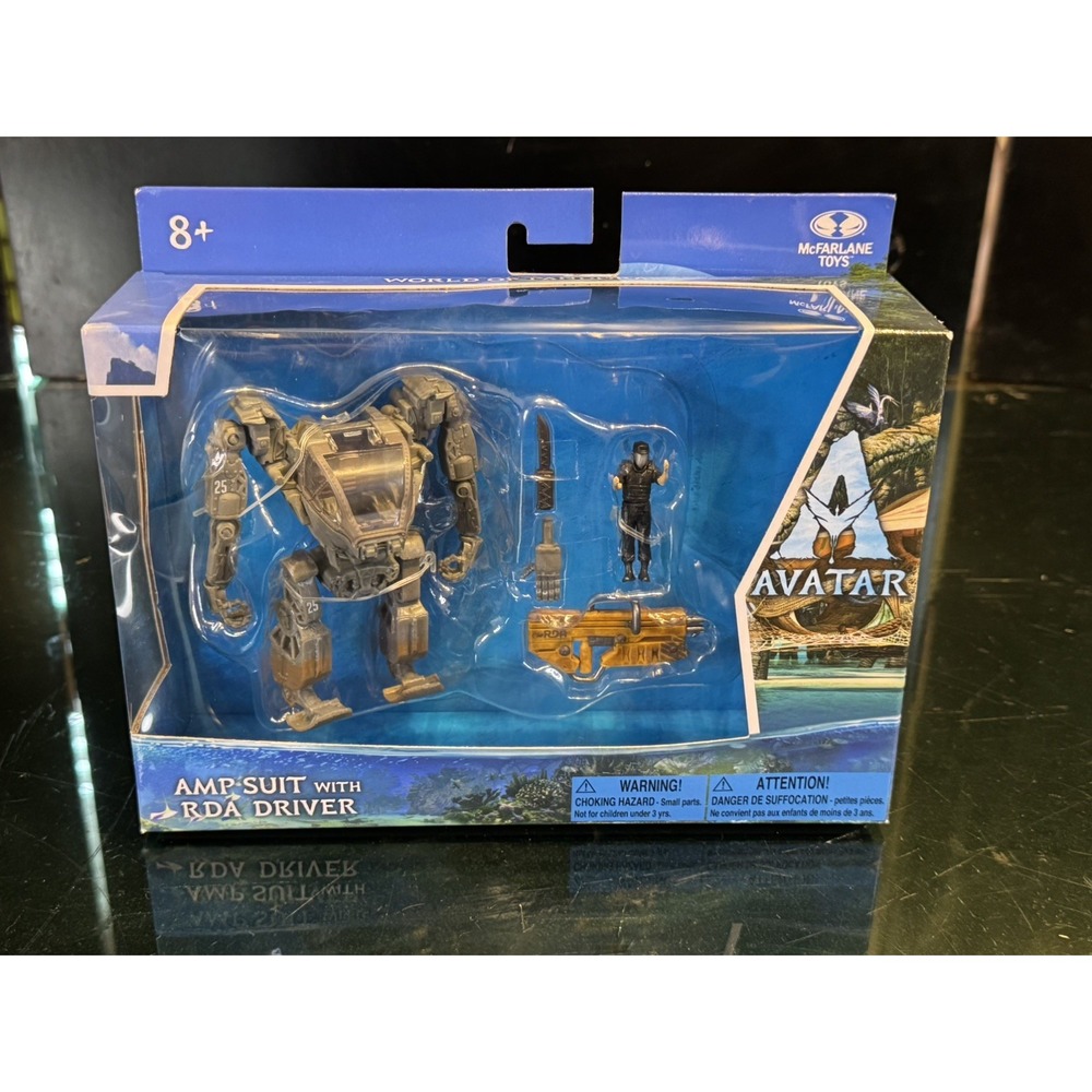 McFarlane Toys Avatar: World of Pandora 4" Amp Suit & RDA Driver Action Figure